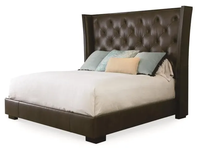 Mesa Crescent Bed With Tufted Uph Headboard. King Size 6/6