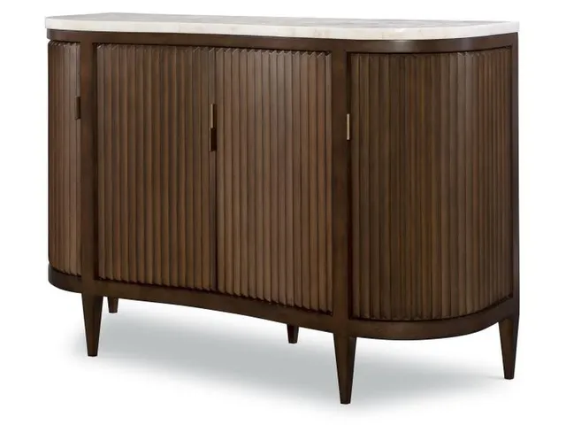 Artefact Facets Cabinet With Stone Top