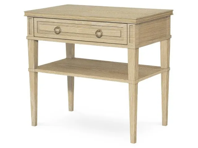 Maison '47 Bed Side Table - Blonde Cerused