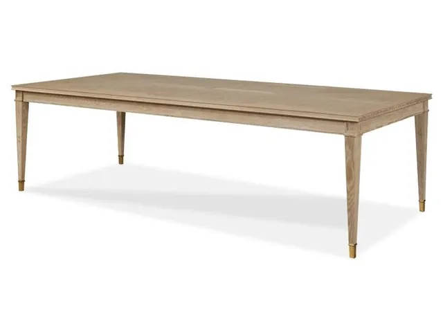 Maison '47 Small Rectangular Dining Table - Blonde Cerused