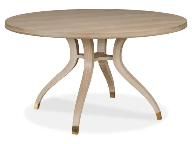 Maison '47 Round 54 Dining Table - Blonde Cerused