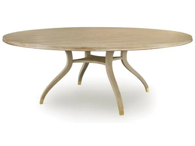 Maison '47 Round 71 Dining Table - Blonde Cerused