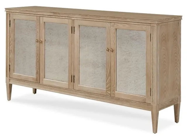 Maison '47 Mirror Front Sideboard - Blonde Cerused