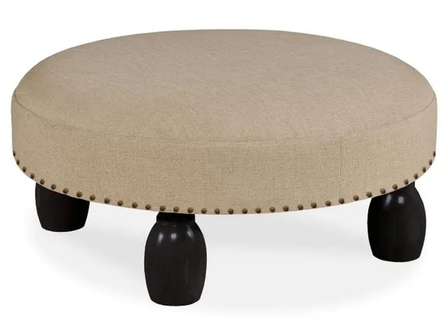 Upland 48 Round Cocktail Ottoman