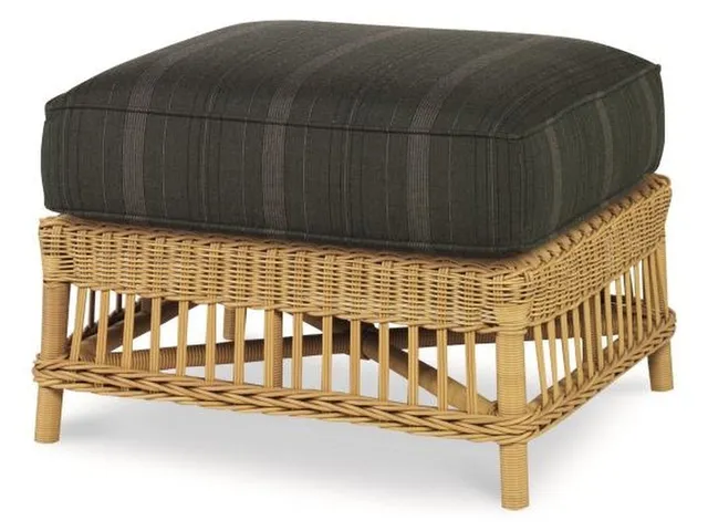 Mainland Wicker Ottoman