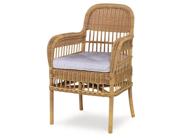 Mainland Wicker Dining Arm Chair