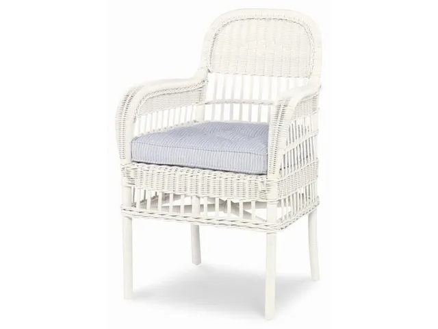 Mainland Wicker Dining Arm Chair