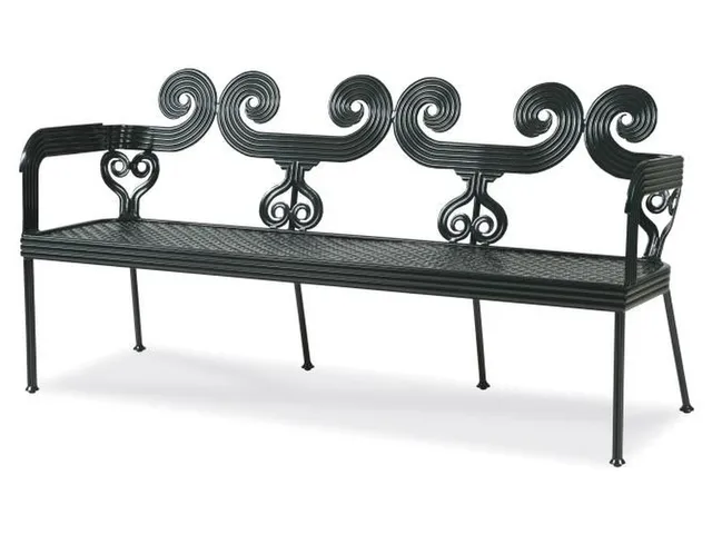 Augustine Metal Garden Bench
