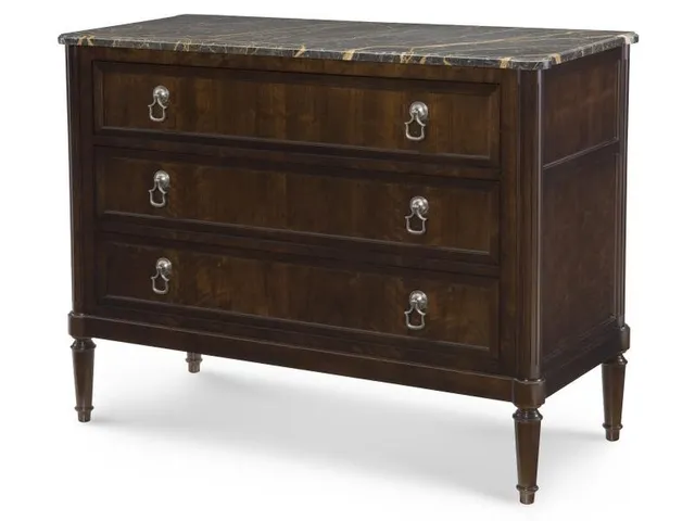 London Chest With Marble Top