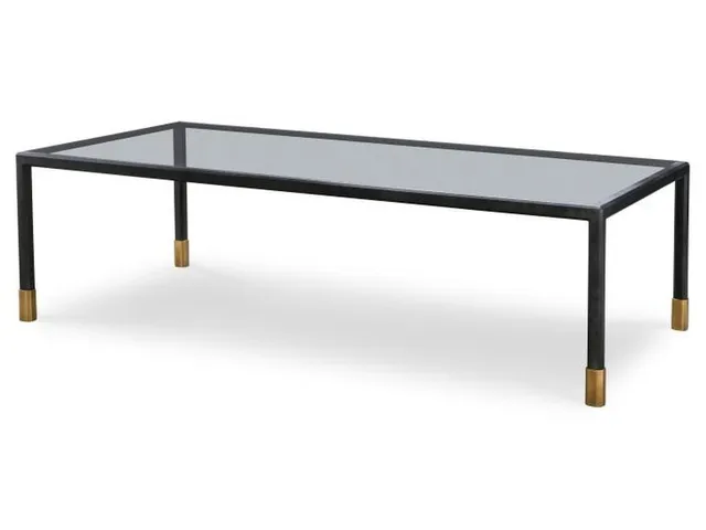 Jennings Cocktail Table (Glass)