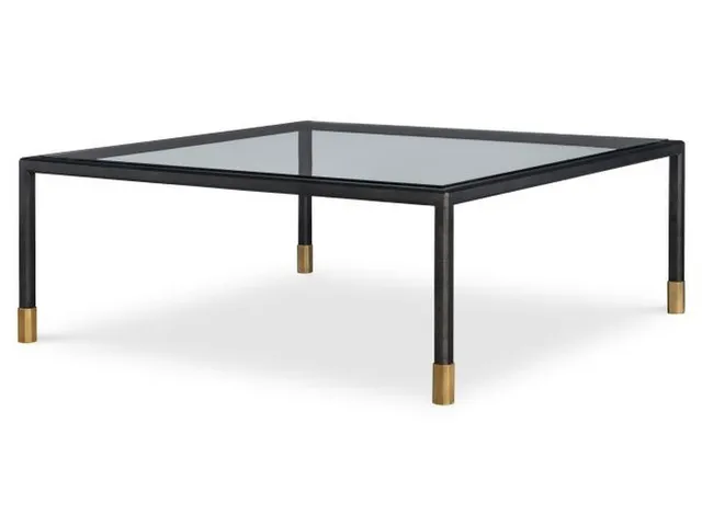 Jennings Square Cocktail Table (Glass)