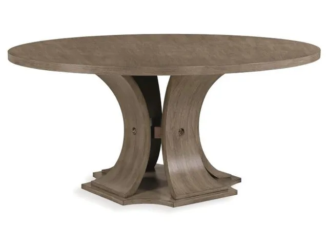 Sanford 72 Round Dining Table - Greige