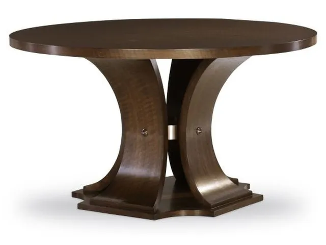 Sanford 64 Round Dining Table - Brunette