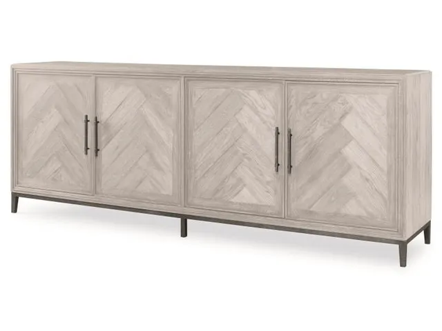 Blake Credenza - White Rustic