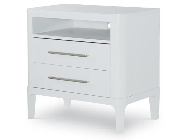 Bowery Place Two Drawer Nightstand