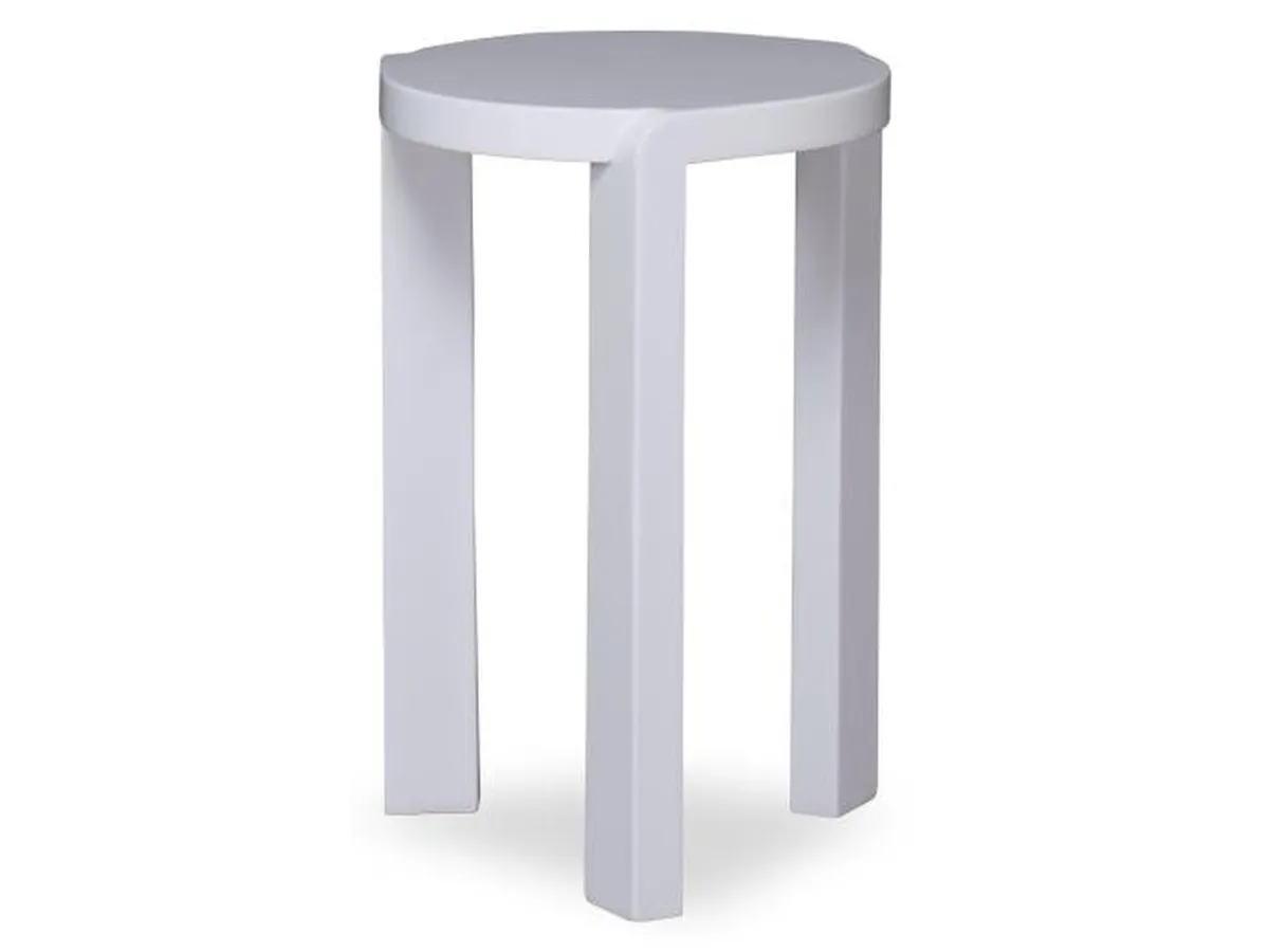 Margaux Outdoor Side Table - White - primary view