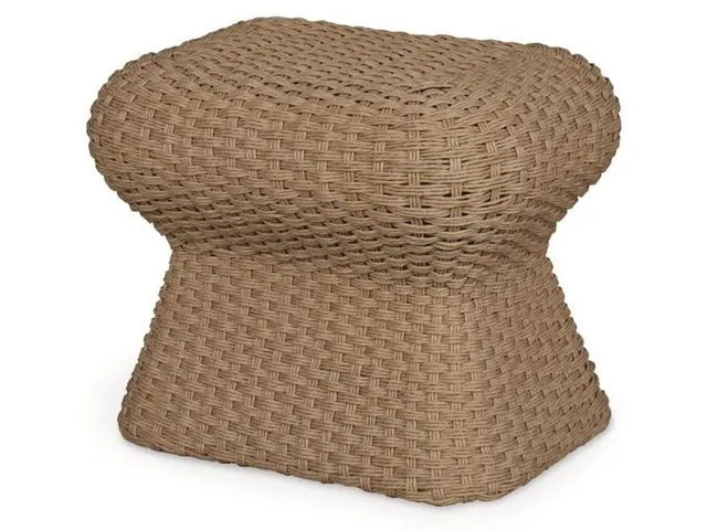 Warren Outdoor Ottoman - Natural