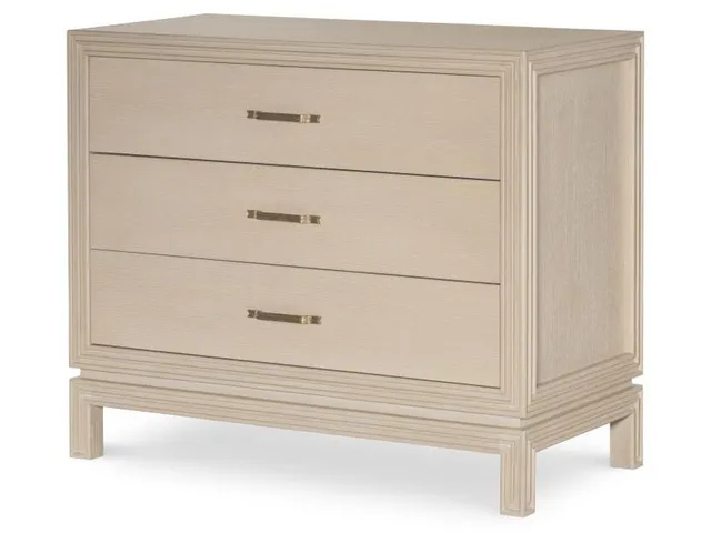 Lewis Large Three Drawer Nightstand