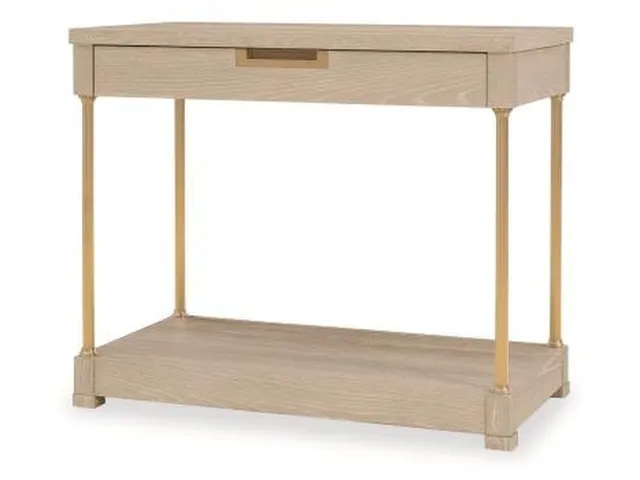 Cadence Single Drawer Nightstand - Sand Cerused