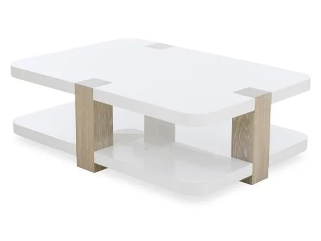 Cadence Cocktail Table - Sand Cerused