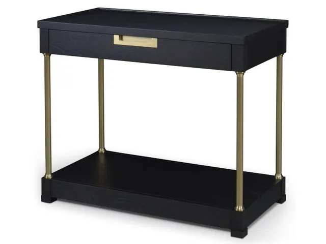 Cadence Single Drawer Nightstand - Mocha
