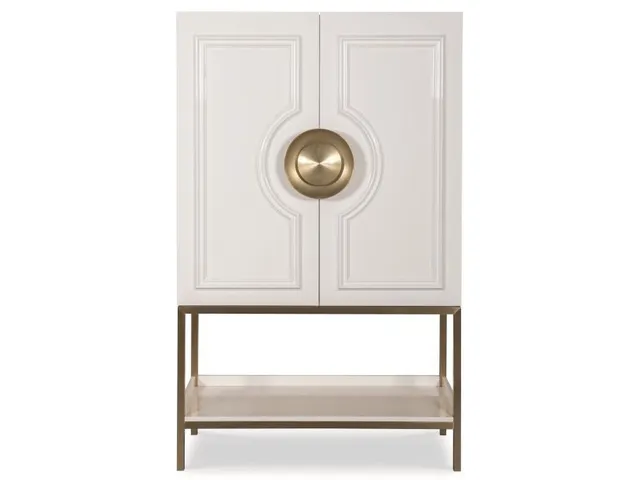 Cadence Bar Cabinet - White