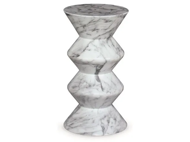 Outdoor Martini Table - Faux Marble