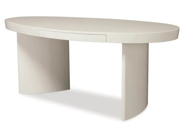 Cadence Writing Desk - White