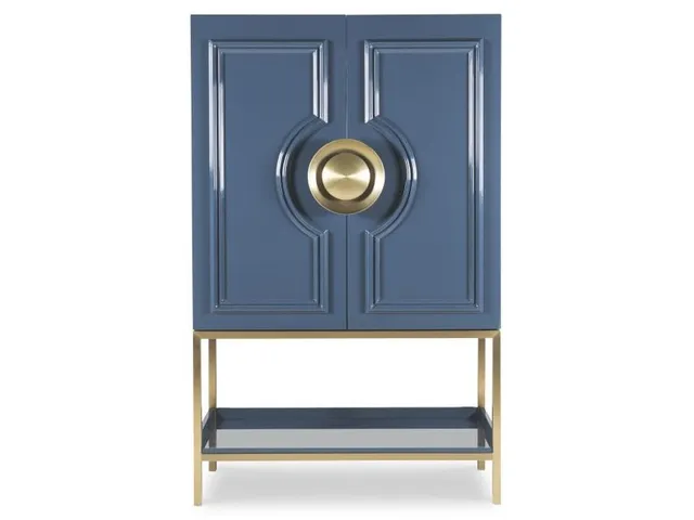 Cadence Bar Cabinet - Blue