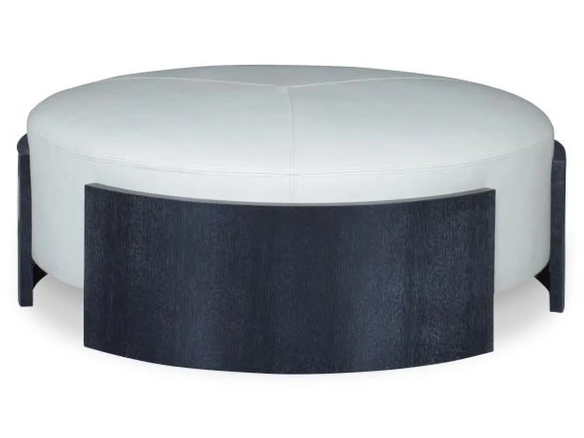 Lunar Oak Ottoman - primary view