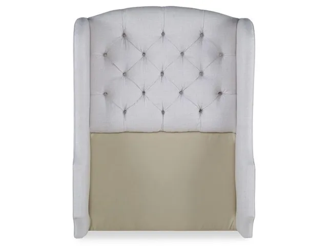 Details Fully Uph Wing Low Headboard - Twin 3/3