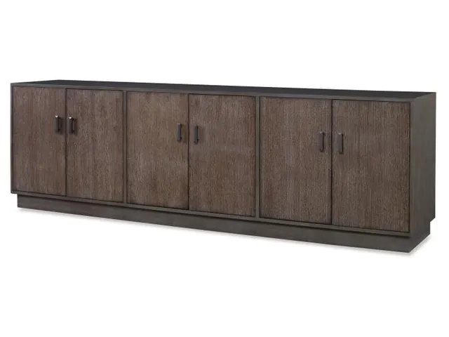 Details I Six Door Low Credenza