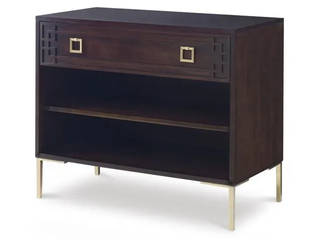 Details I Single Drawer Large Nightstand