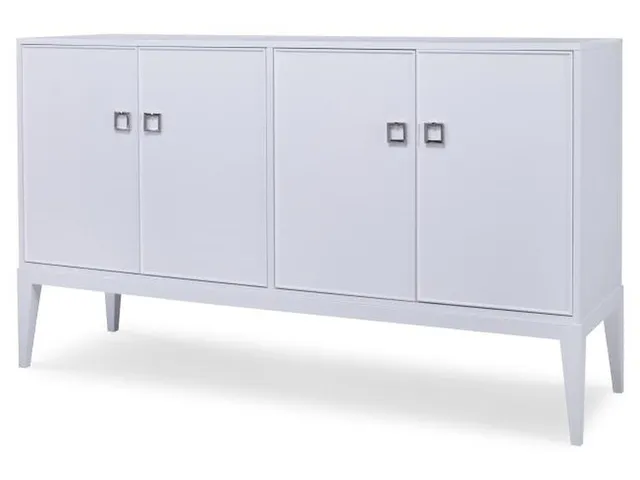 Details I Four Door Tall Credenza