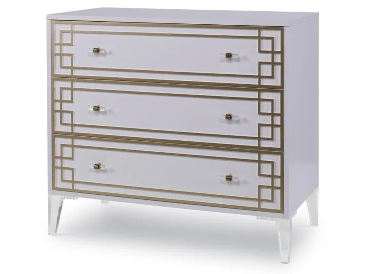 Details I Three Drawer Low Chest - primary view