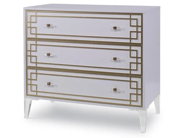 Details I Three Drawer Low Chest