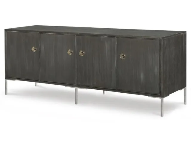 Details I Four Door Low Media Console