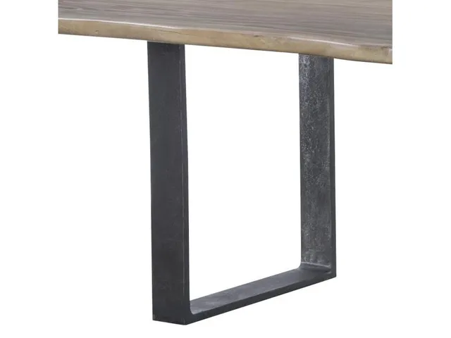 Cast Iron Strap Dining Table Base Set