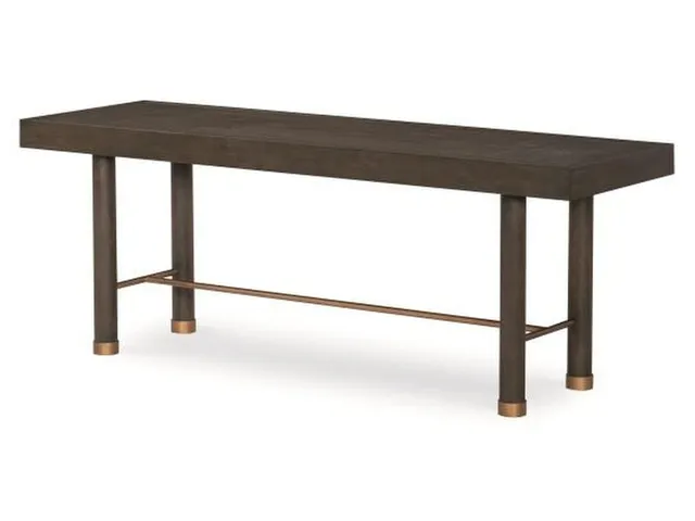 Biscayne Bench-Mink Grey