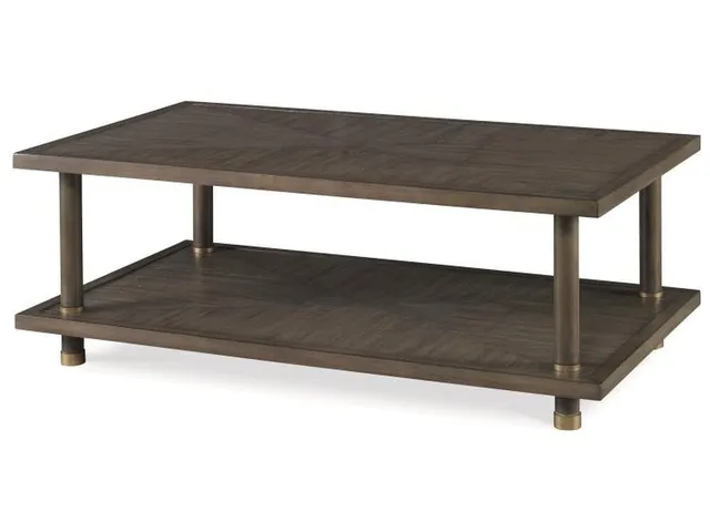 Biscayne Cocktail Table-Mink Grey