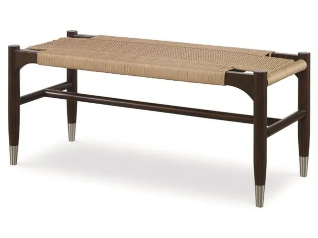 Tristan Woven Bench-Sand