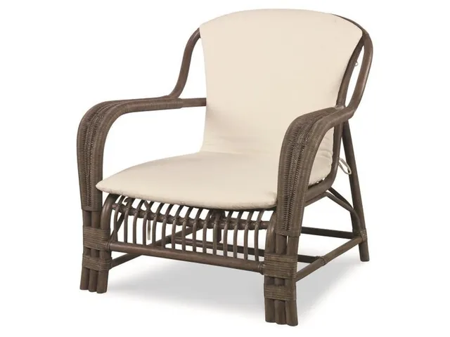 Simone Lounge Chair-Mink Grey/Flax