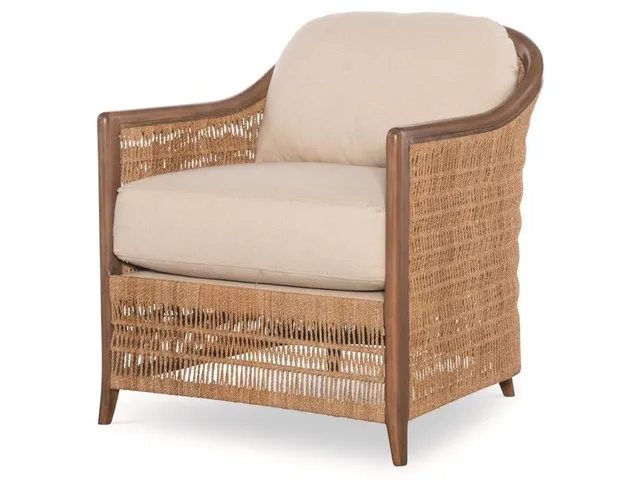 Avalon Lounge Chair - Natural/Flax