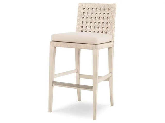 Litchfield Bar Stool-Peninsula/Flax