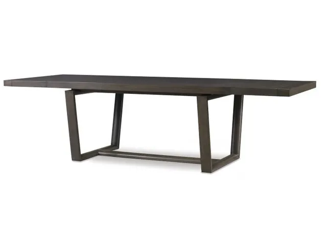 Hatteras Rectangular Dining Table-Mink Grey