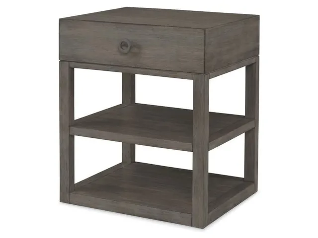 Laguna Small Nightstand-Mink Grey