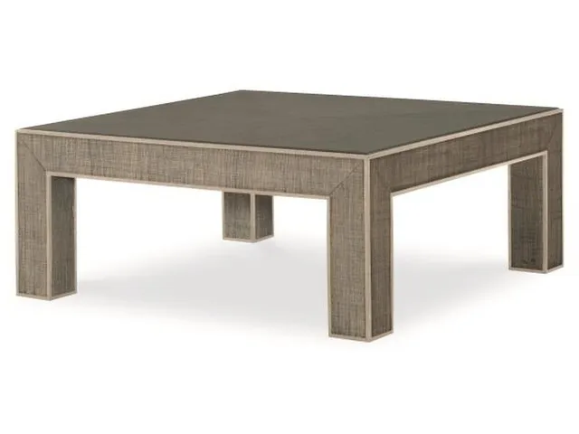 Newport Square Coffee Table-French Grey/Peninsula