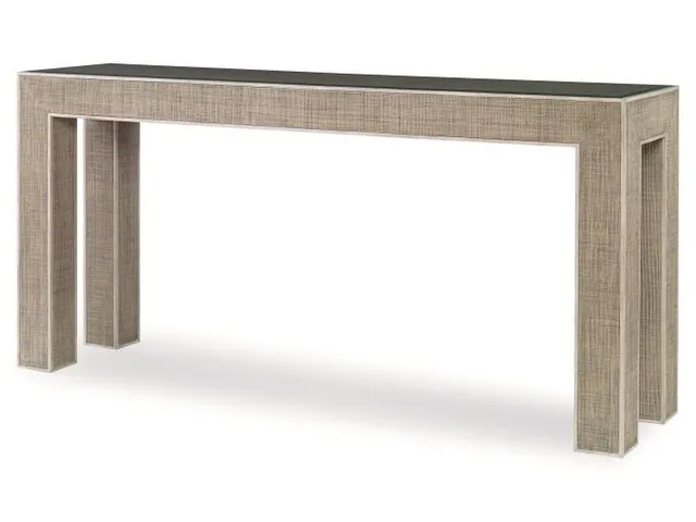 Newport Console Table-French Grey/Peninsula