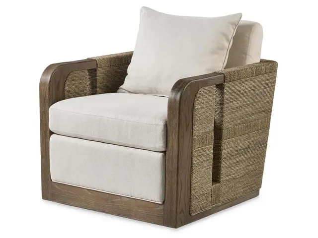Tessuto Swivel Lounge Chair - Triza