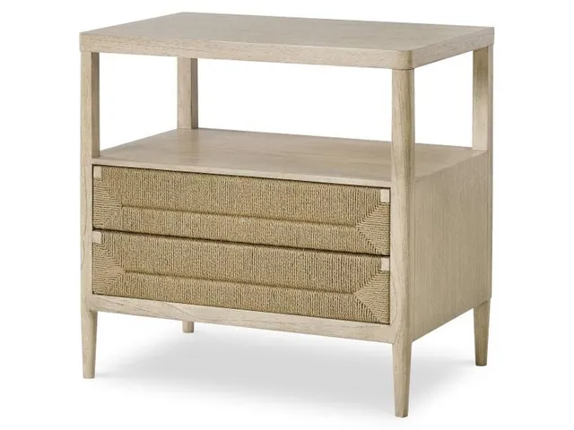 Palmetto Two Drawer Nightstand
